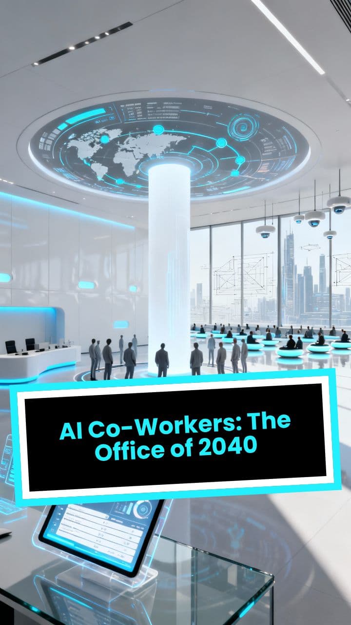 AI Co-Workers: The Office of 2040
