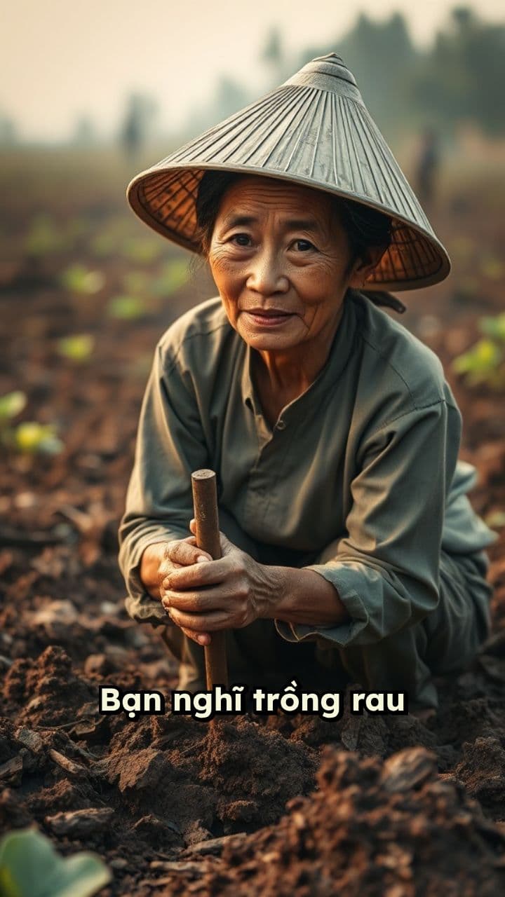 Trồng rau sạch kiểu hưởng thụ