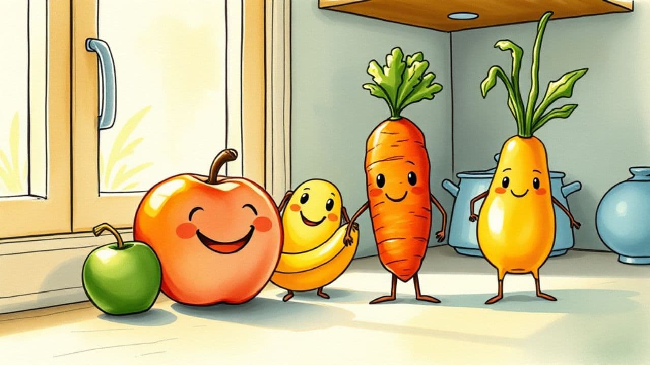 Lanche Divertido e Saudável