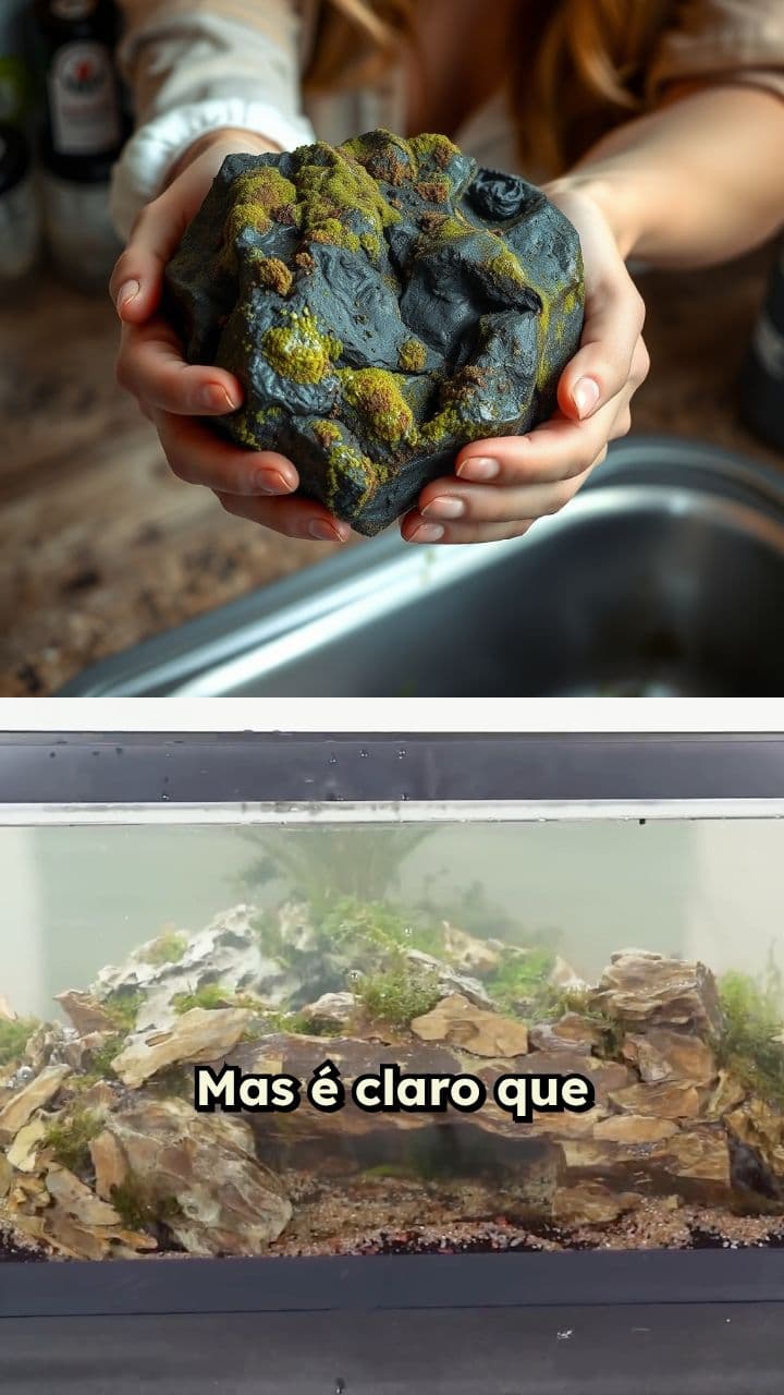 Fiz uma sopa de sujeira e ofereci para minha mãe!