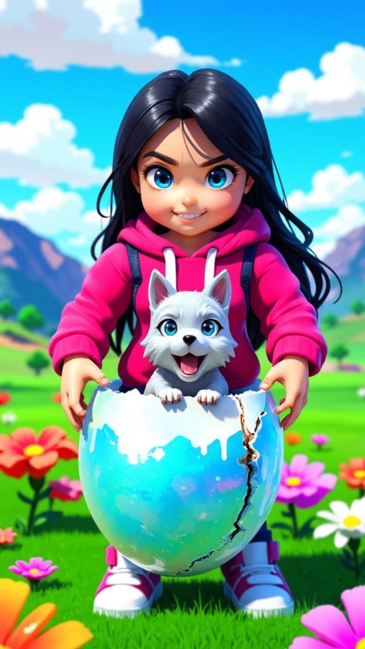 Ouverture d'un oeuf géant Werewolf Pup