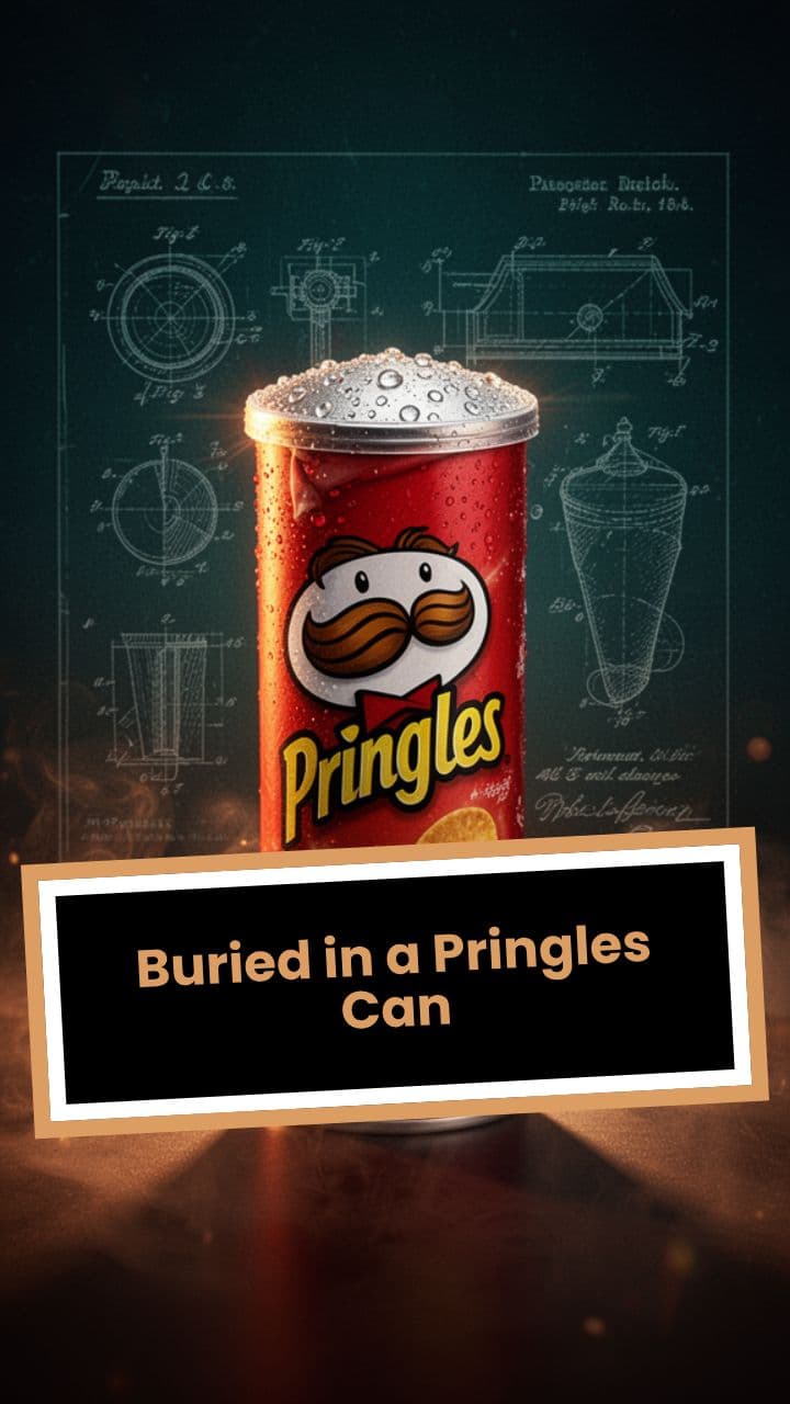 Buried in a Pringles Can