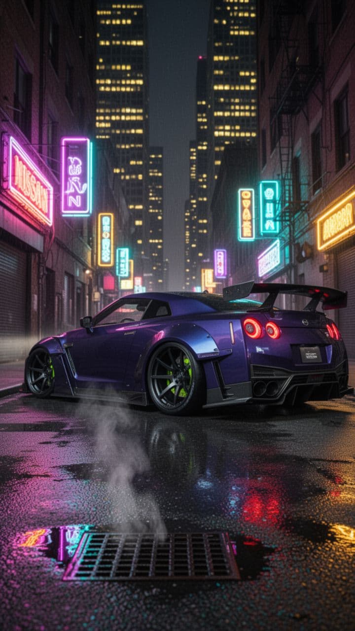 20-Second Nightlife Car Edit