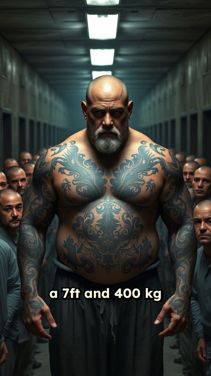 Tattooed Prisoner Leader with Comrades