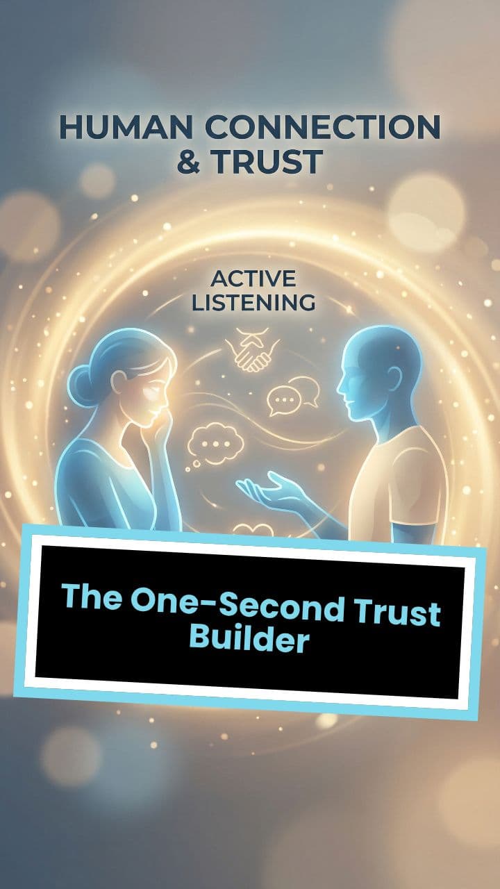The One-Second Trust Builder