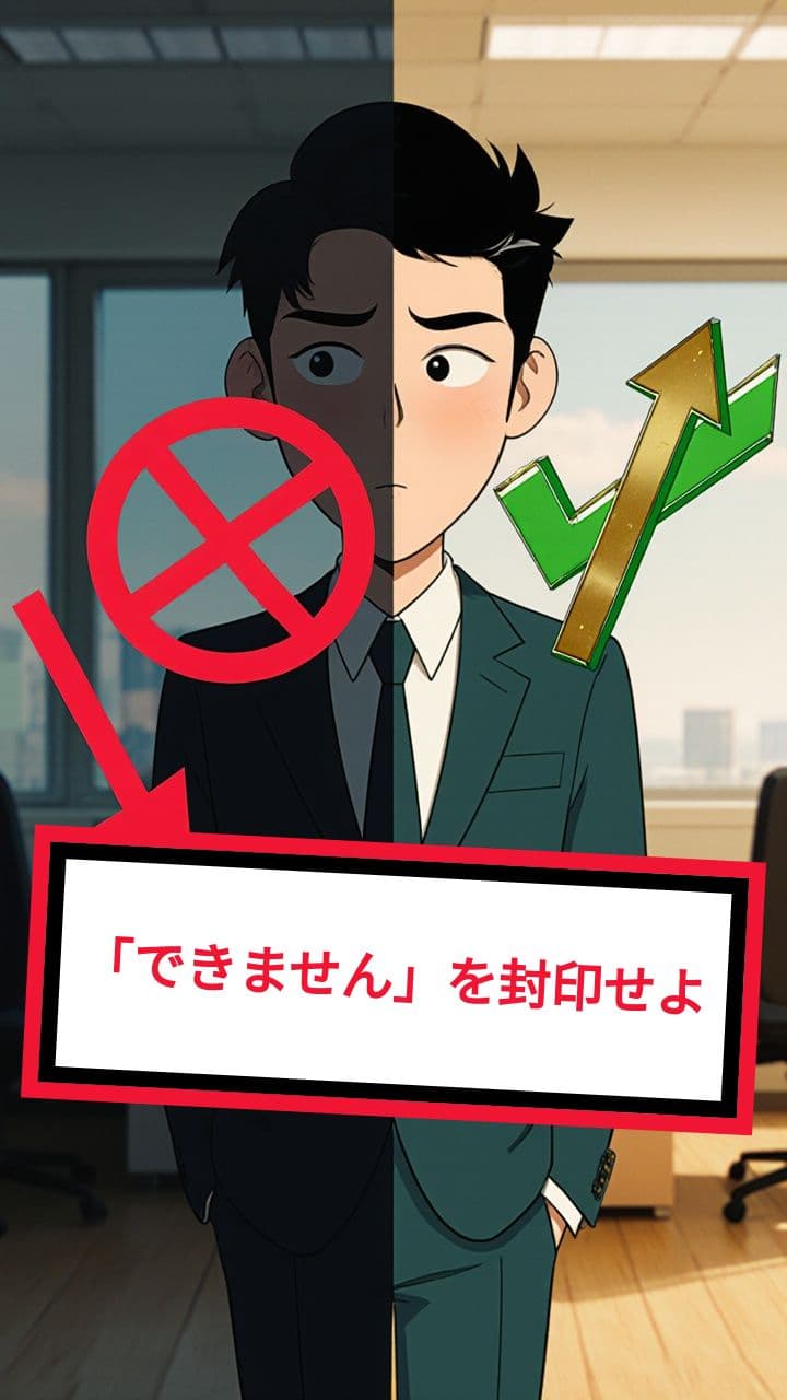 「できません」を封印せよ