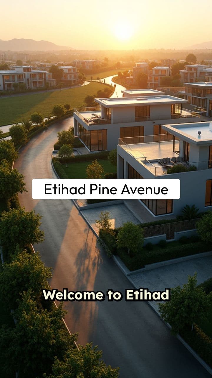 Etihad Pine Avenue Lahore - Premium Faceless Real Estate Promo