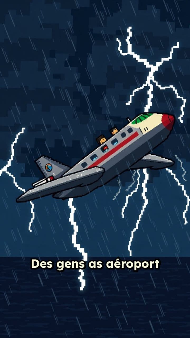 Catastrophe aérienne en pleine nuit