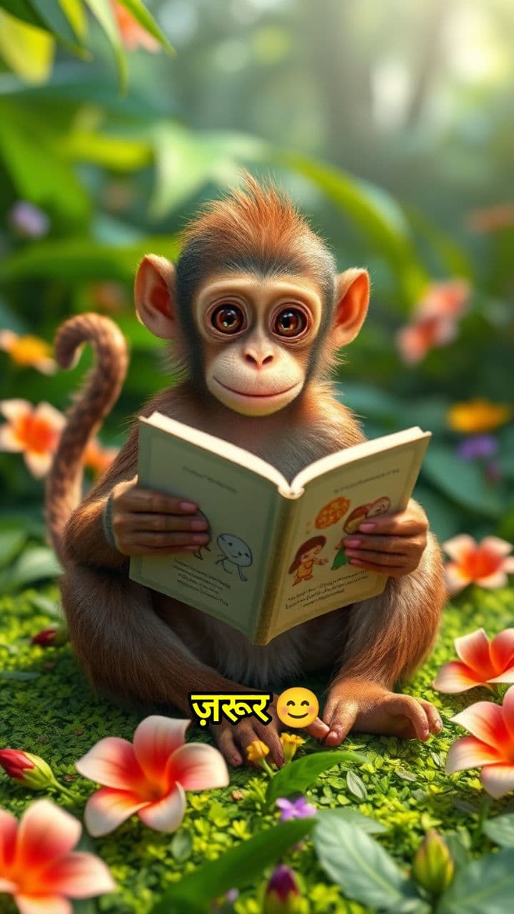 चीकू बंदर की शरारती कहानी