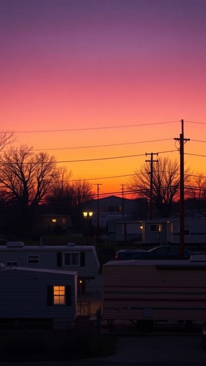 Deck the Trailer Park House