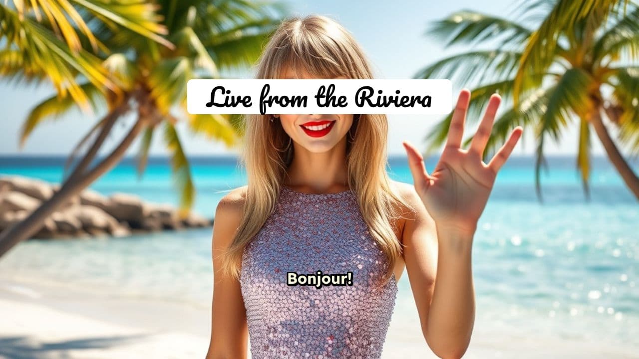 Pixar Taylor Swift: French Riviera News