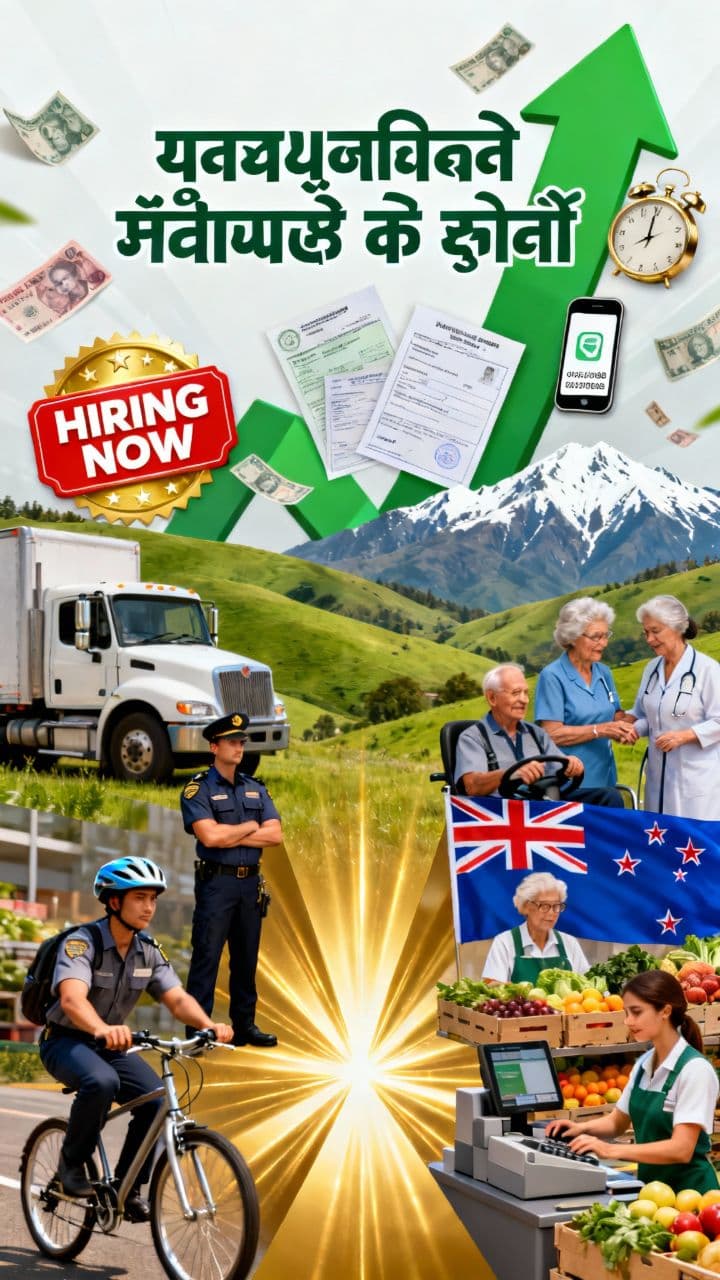 ਨਿਊਜ਼ੀਲੈਂਡ ਵਿੱਚ ਵਰਕਰਾਂ ਦੀ ਭਰਤੀ