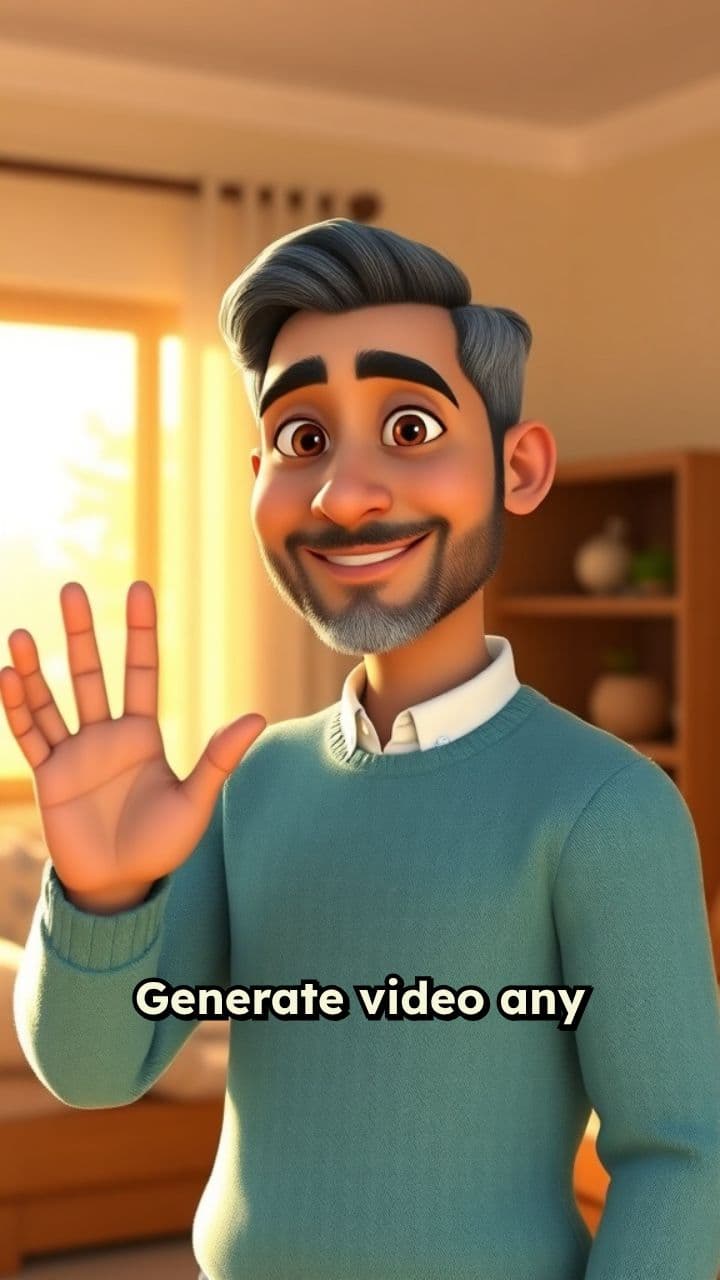 3D Animated Love Message for Ammu