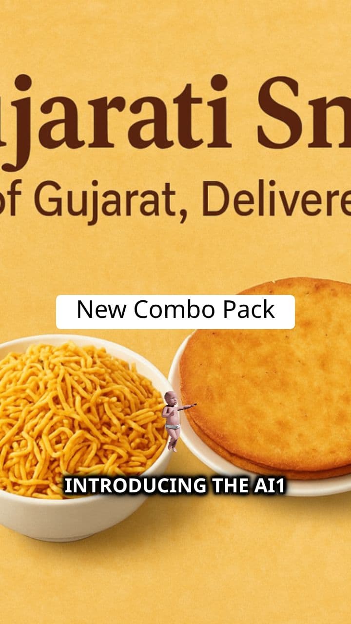 Ai1 Gujarati Snacks - Combo Pack Ad