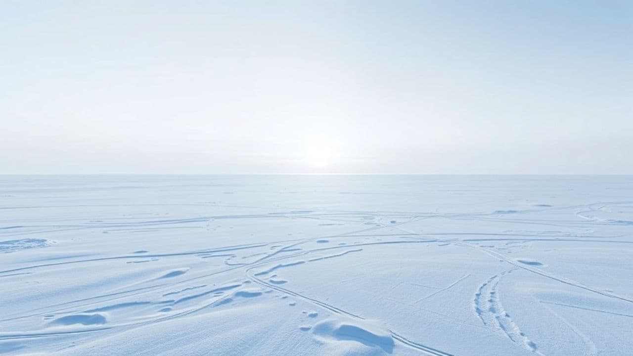 Снежный рай за полярным кругом