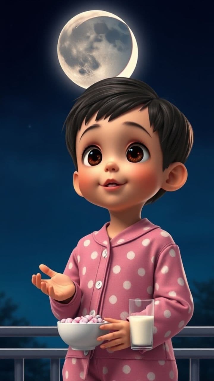 चंदा मामा की लोरी