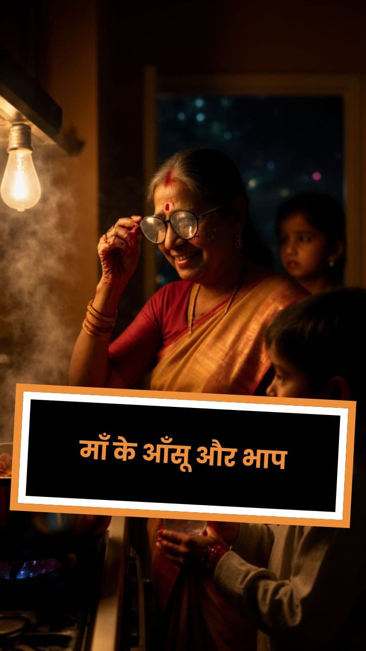 माँ के आँसू और भाप