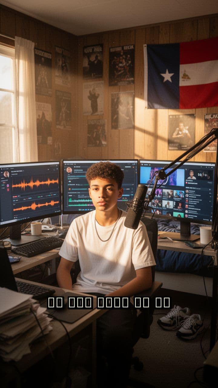 The Double Life of a 16-Year-Old Rapper