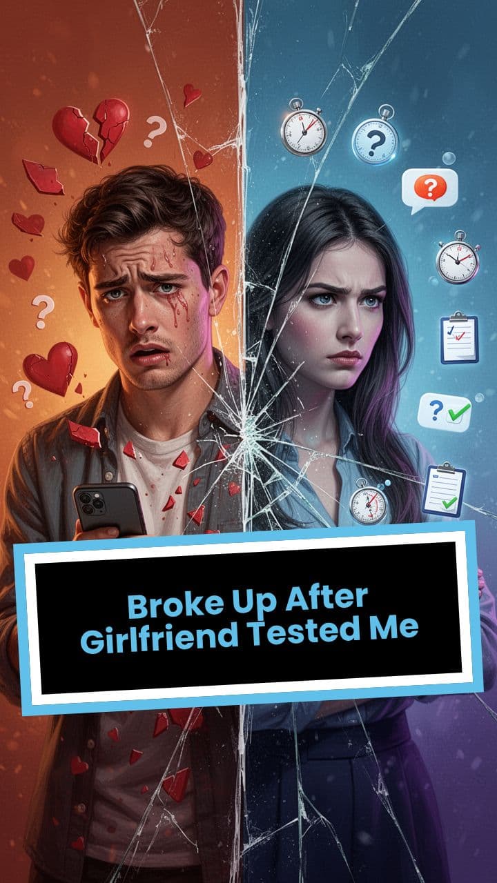 Broke Up After Girlfriend Tested Me