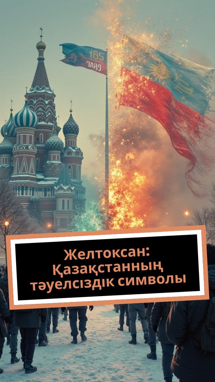 Желтоксан: Қазақстанның тәуелсіздік символы