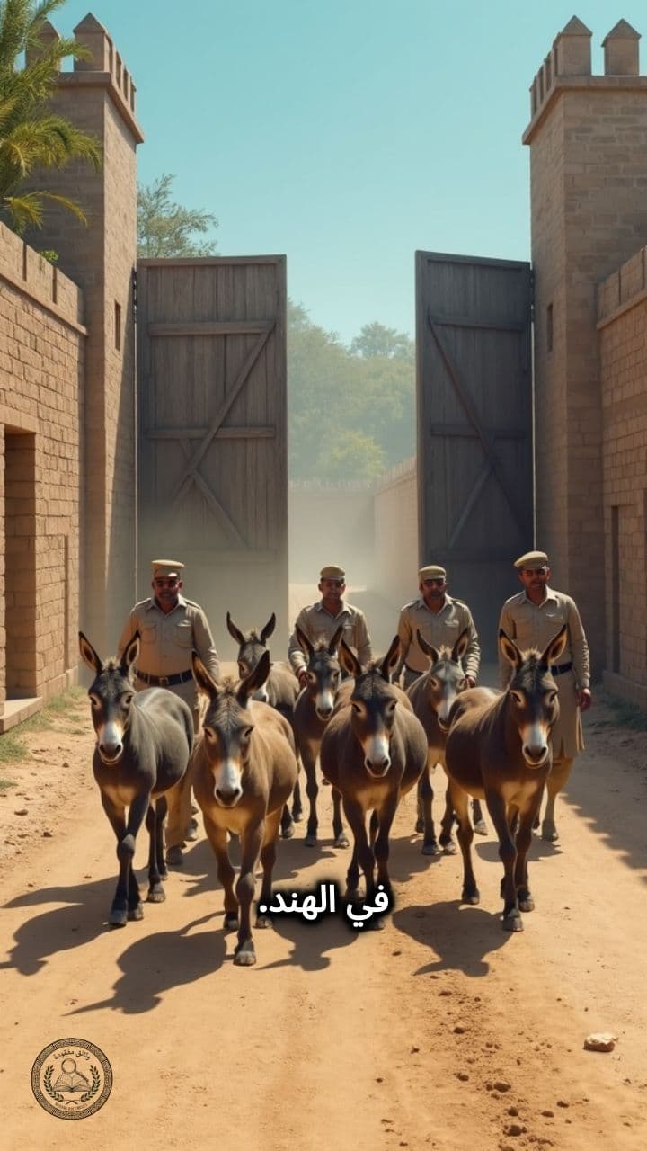 حمير في السجن بسبب نباتات ثمينة