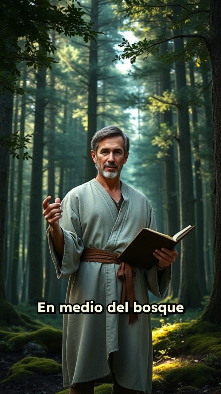 Transformación en el bosque sagrado