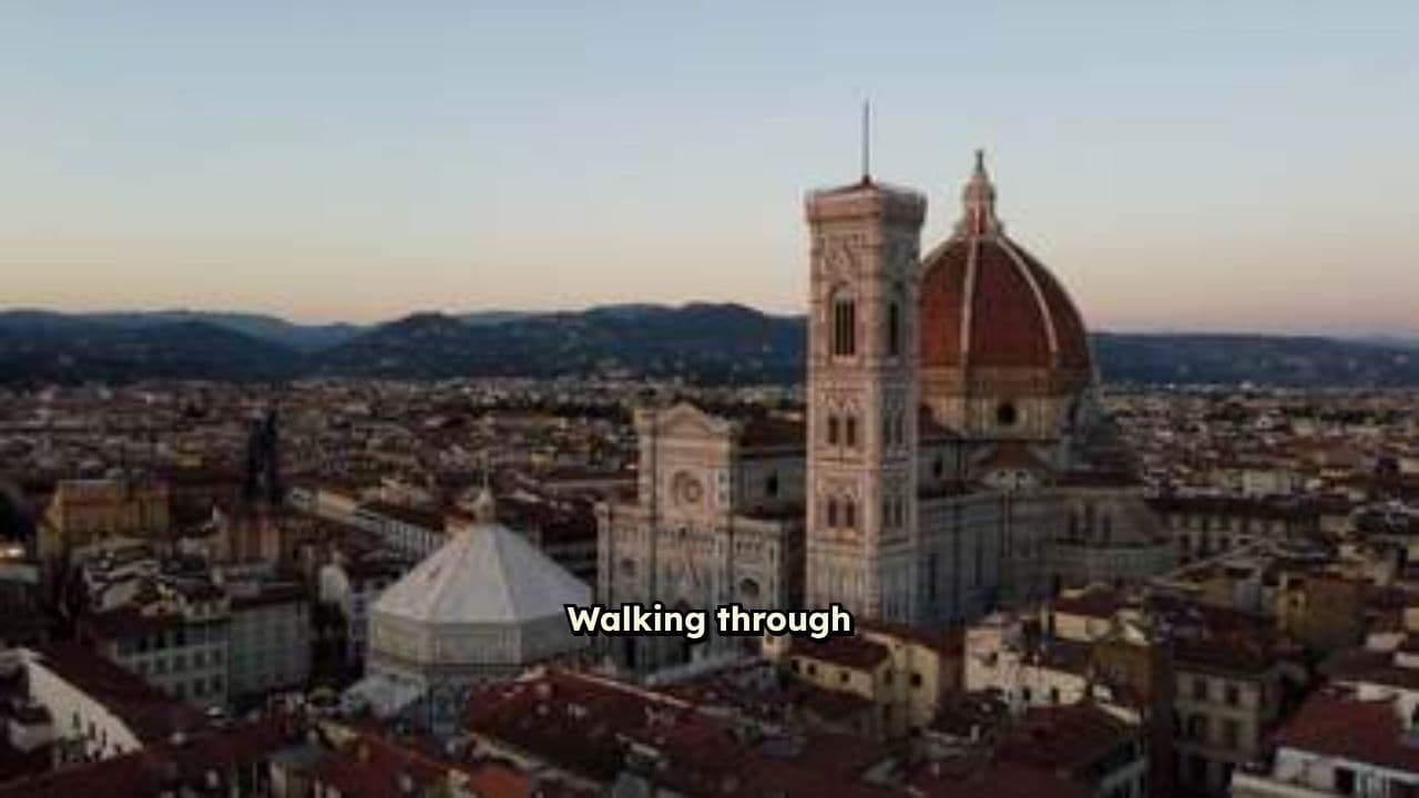 Florence at Sunset, Time Paused