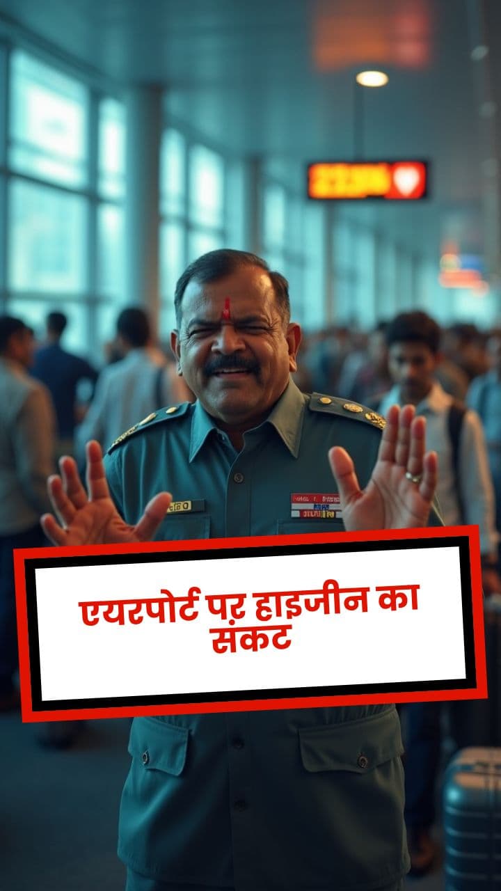 एयरपोर्ट पर हाइजीन का संकट