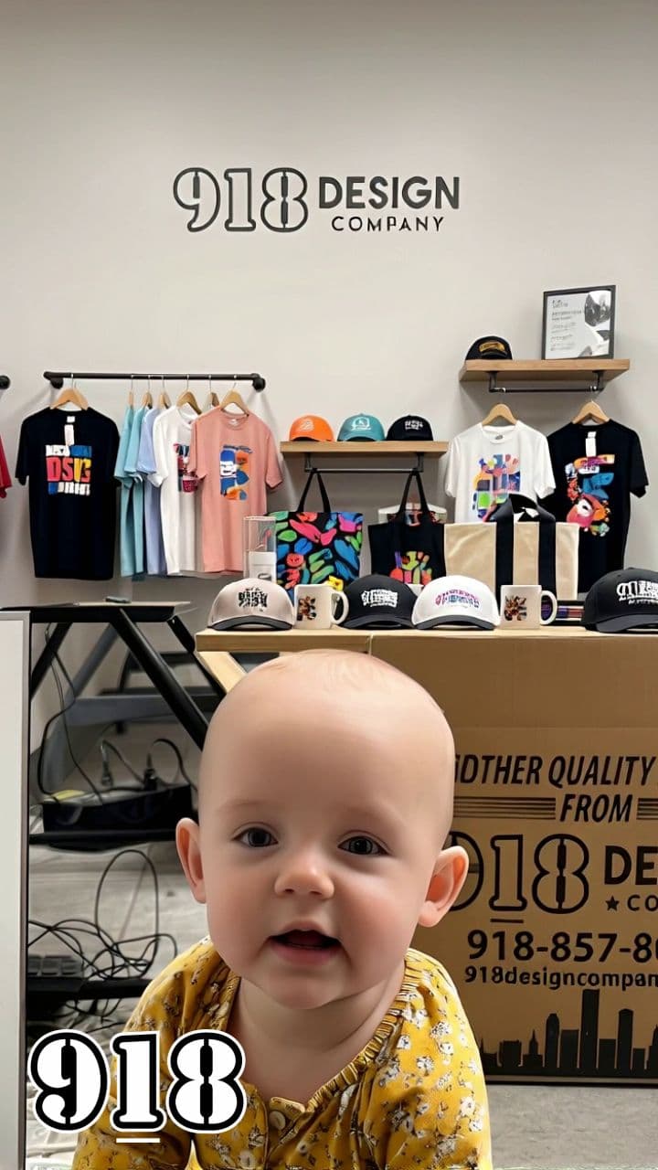 Branded Merch Success at 918 Design Company