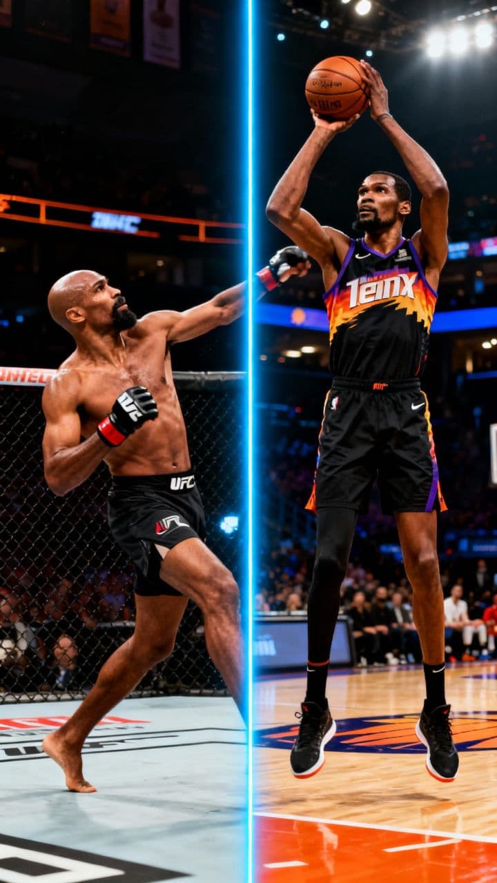 NBA Twins in the UFC