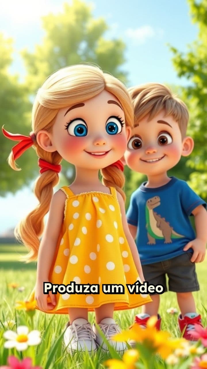 Mensagem de apoio e pirueta