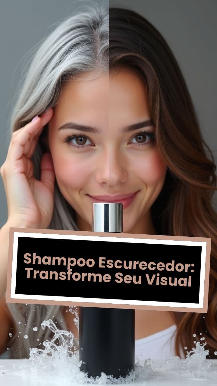Shampoo Escurecedor: Transforme Seu Visual