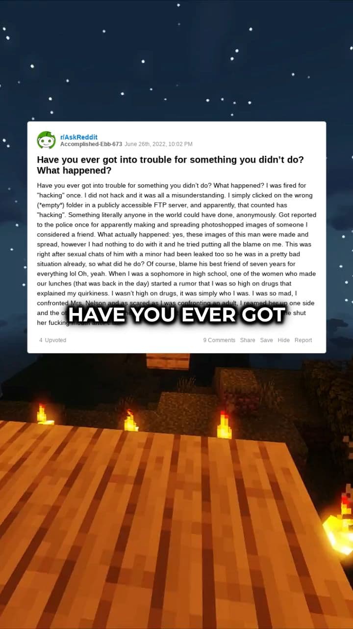 Misunderstandings and False Accusations