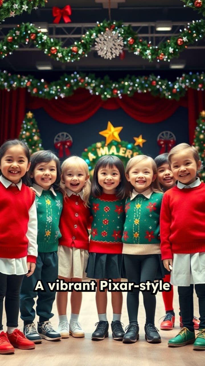 Christmas Carol Celebration at Gina School