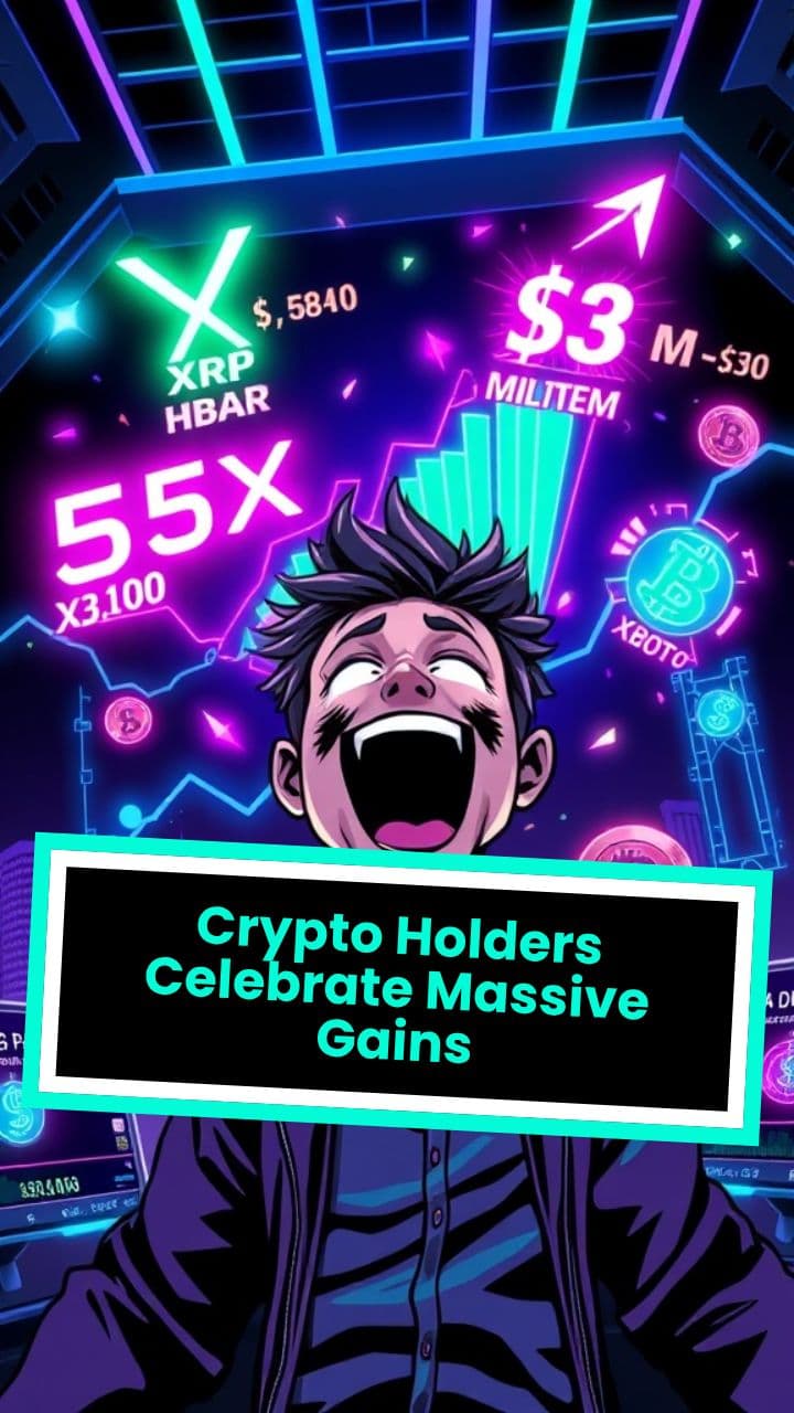 Crypto Holders Celebrate Massive Gains