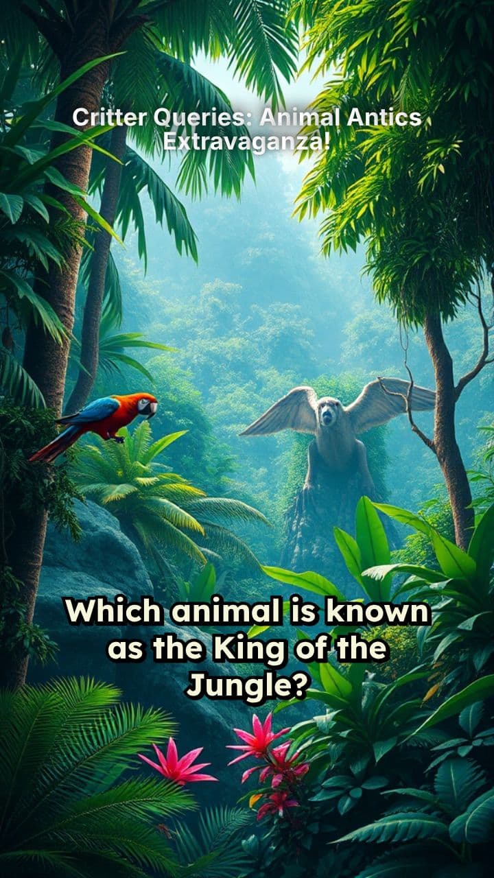 Critter Queries: Animal Antics Extravaganza!