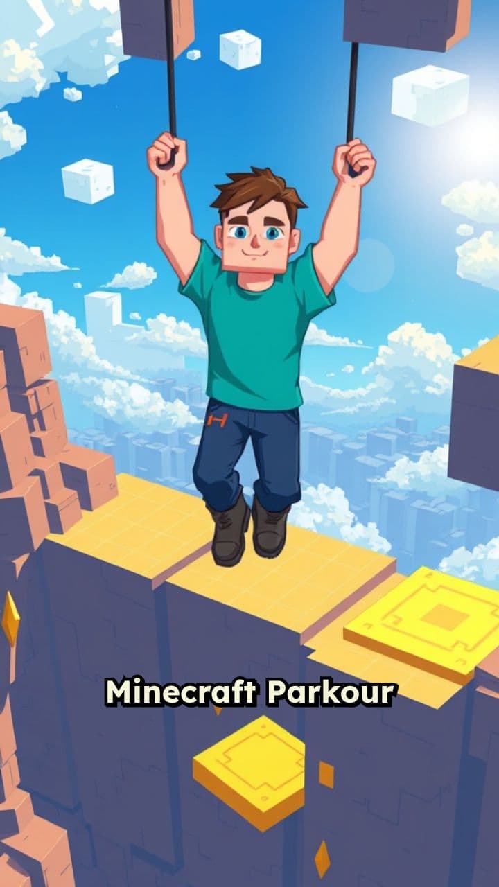 Minecraft Parkour Challenge