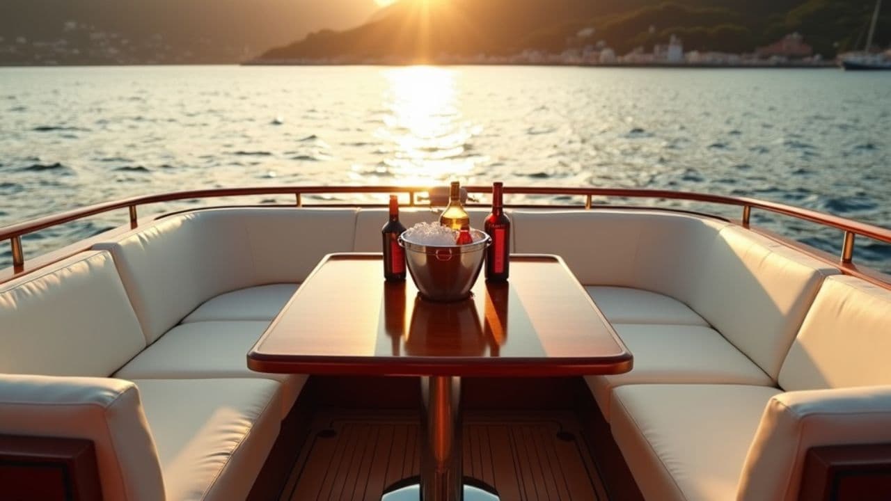 Lounge de Lujo en Yate