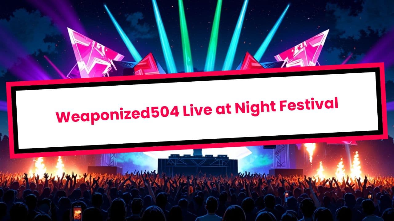 Weaponized504 Live at Night Festival