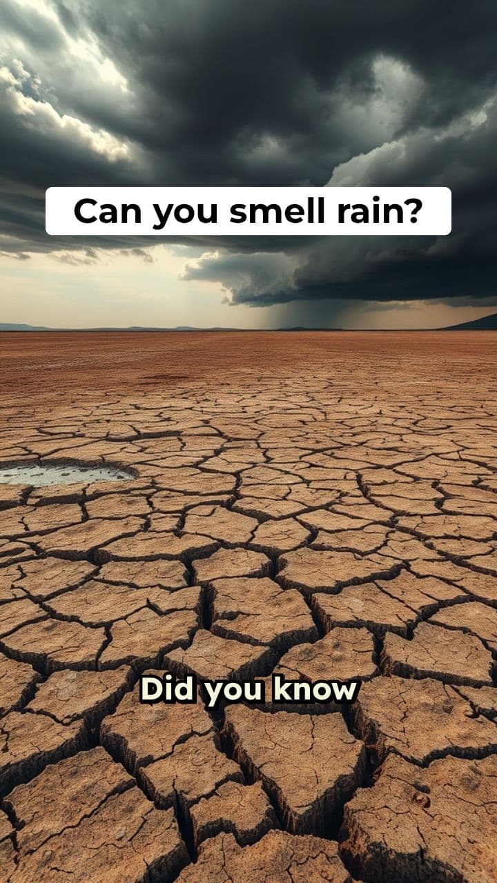 The Science of Smelling Rain