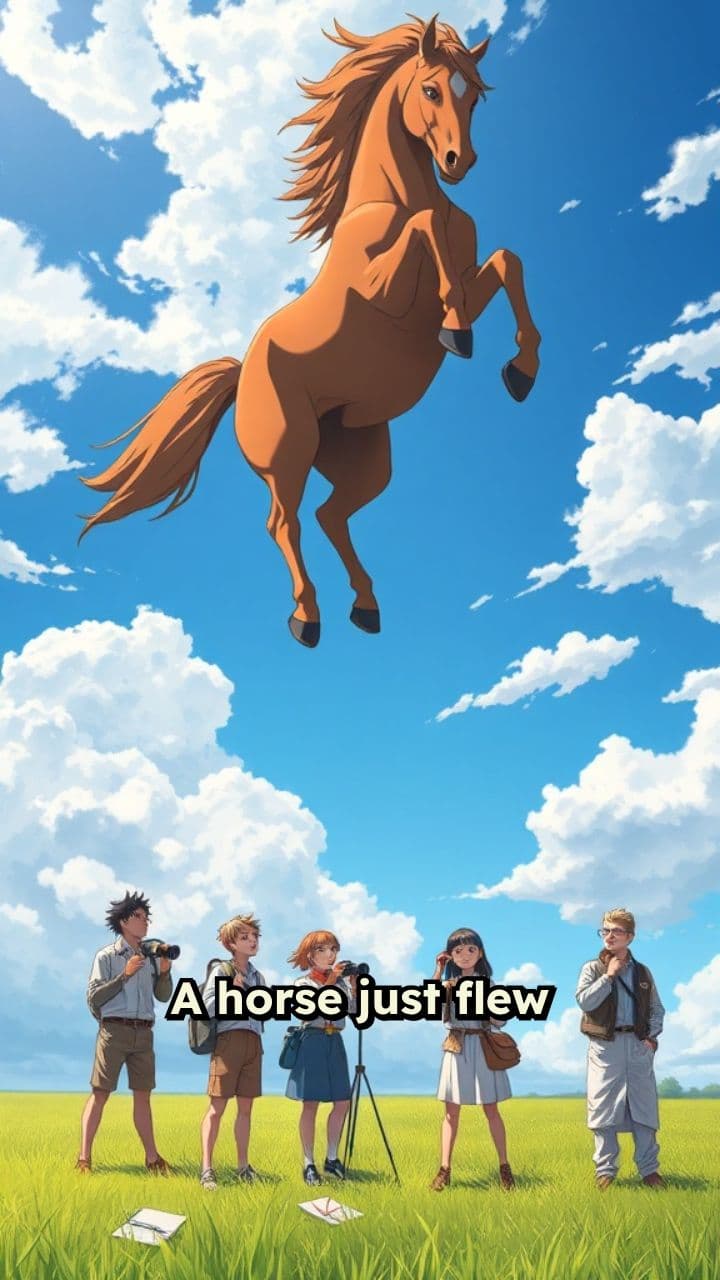 Horses Take Flight in Severe Storms