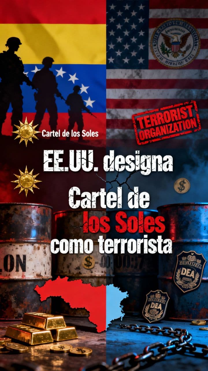 EE.UU. designa Cartel de los Soles como terrorista