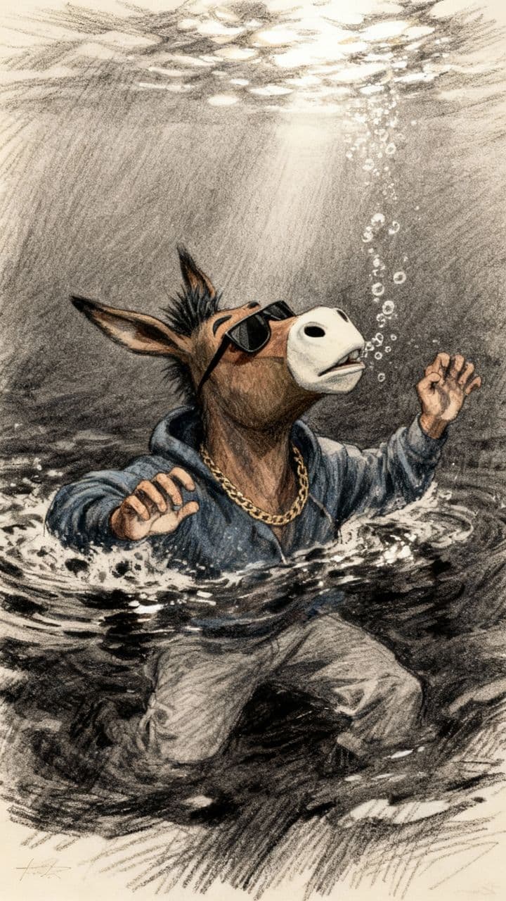 Underwater Struggles and Resilience