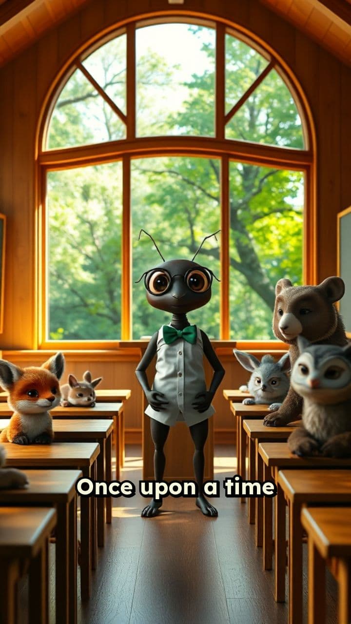 Animal School with Ant Teacher