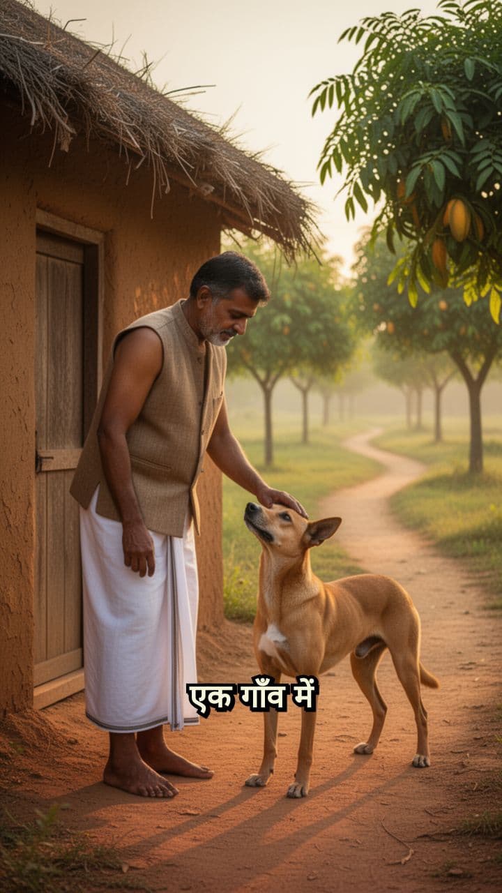 वफादार शेरू: एक किसान का सच्चा दोस्त