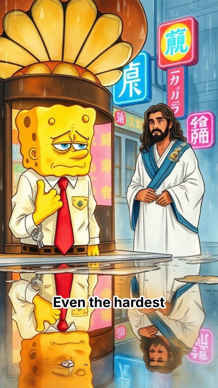 A Journey to Healing: SpongeBob and Jesus