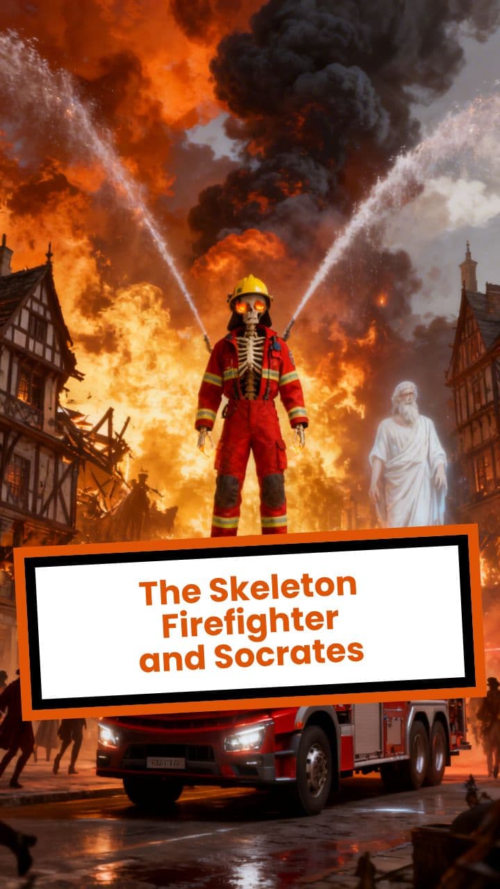 The Skeleton Firefighter and Socrates