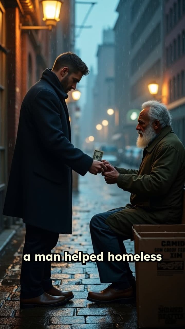 Helping a Homeless Man, Then Regret