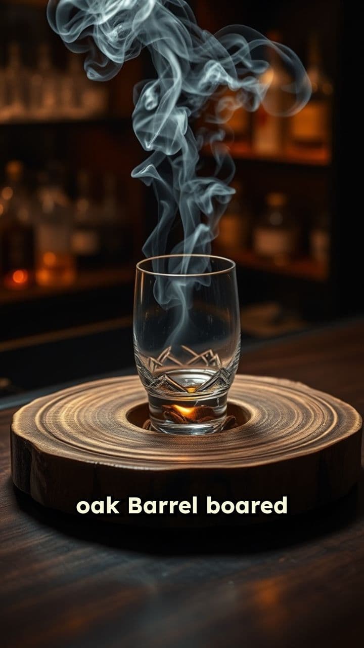 Oak Barrel Smoke Infusion for Cocktails