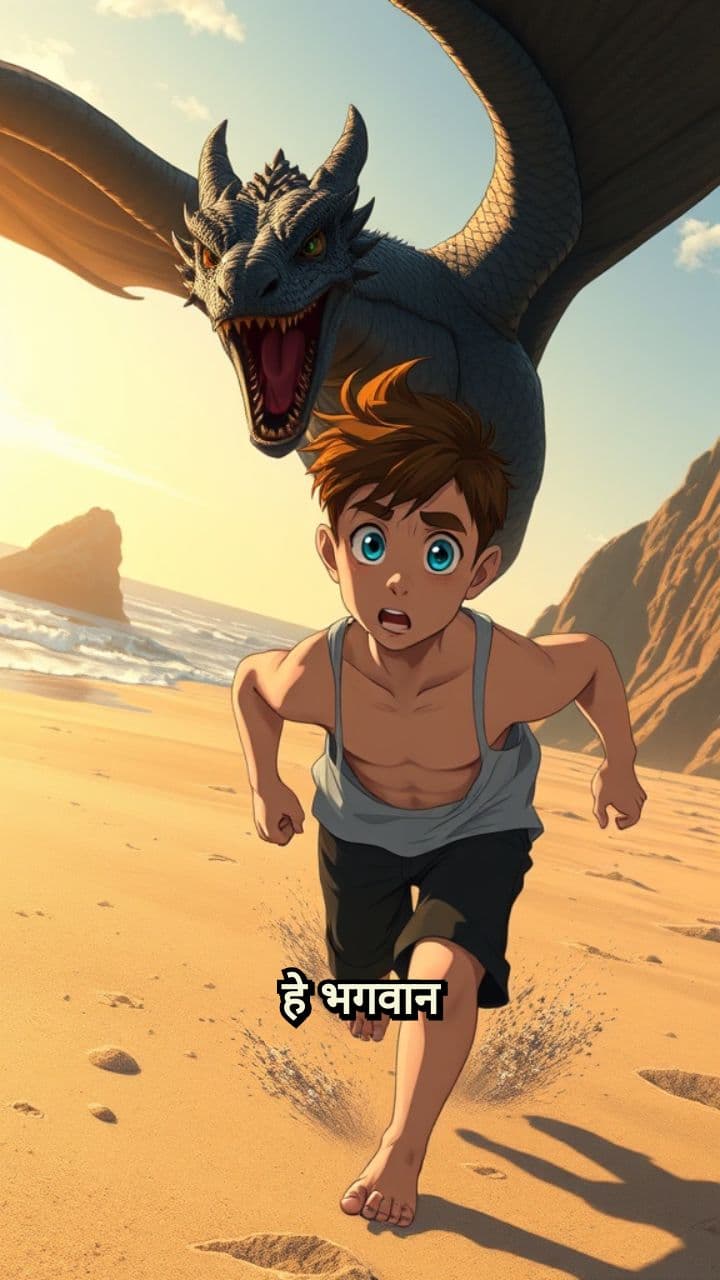 ड्रैगन से भागो!